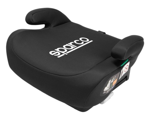 SK100i I-Size IsoFix Sparco 125-150 cm (do 22-36 kg) fotelik samochodowy kolor Black