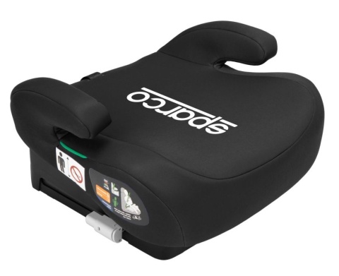 SK100i I-Size IsoFix Sparco 125-150 cm (do 22-36 kg) fotelik samochodowy kolor Black