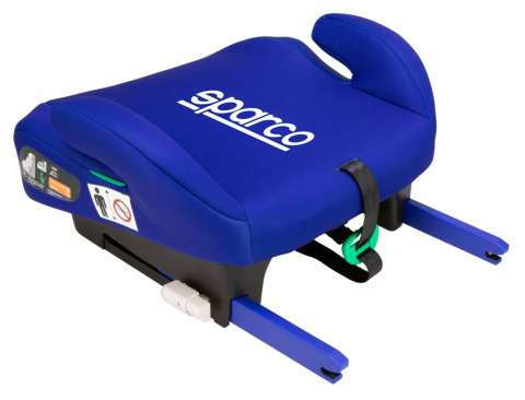 SK100i I-Size IsoFix Sparco 125-150 cm (do 22-36 kg) fotelik samochodowy kolor Blue