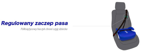 SK100i I-Size IsoFix Sparco 125-150 cm (do 22-36 kg) fotelik samochodowy kolor Blue