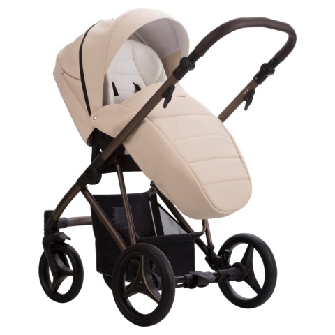 FLAVIO CHOCO PRO 2w1 Bebetto lekki wózek wielofunkcyjny do 22 kg głęboko-spacerowy 11,7 kg - PRO.12/BRM