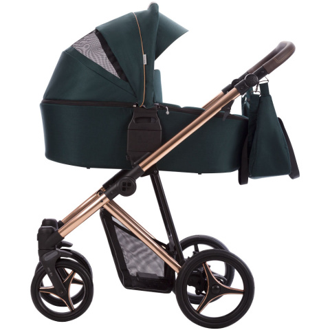 FLAVIO PREMIUM CLASS 3w1 Bebetto wózek wielofunkcyjny do 22kg z fotelikiem Ramatti Mars 0m+ kolor STELLA 04