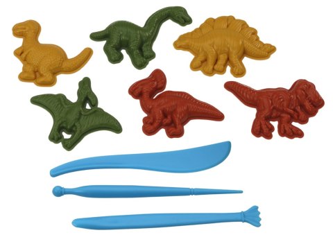 Magiczny Piasek Dinozaury Foremki 6szt