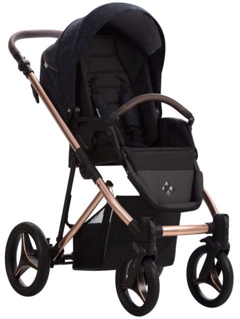 FLAVIO PREMIUM CLASS 3w1 Bebetto wózek wielofunkcyjny do 22kg z fotelikiem Ramatti Mars 0m+ kolor STELLA 05