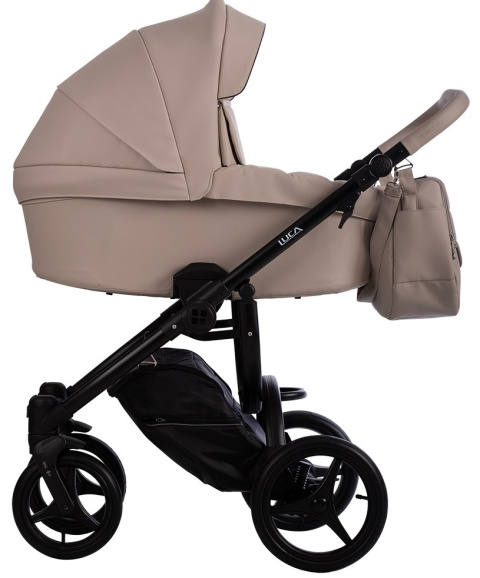 LUCA PRO Bebetto 2w1 do 22kg wózek wielofunkcyjny głęboko-spacerowy - kolor PRO.30/CZM/LATTE/PUMP