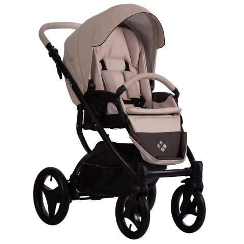 LUCA PRO Bebetto 2w1 do 22kg wózek wielofunkcyjny głęboko-spacerowy - kolor PRO.30/CZM/LATTE/PUMP