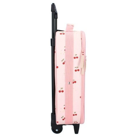 Walizka dziecięca KIDZROOM Secret Garden pink