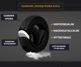 MILLY MALLY 3834 Qplay Rowerek trójkołowy Nova+Rubber black