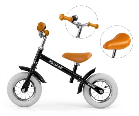 MILLY MALLY Rowerek biegowy MARSHALL AIR Black