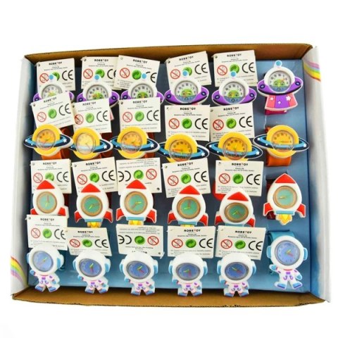 Analogowy zegarek na pasku SLAP (bez zapięcia) 4 wzory