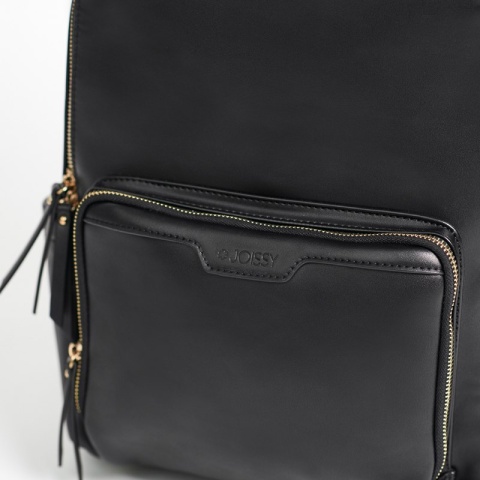 MOON JOISSY Plecak został zaprojektowany by spełniać potrzeby nowoczesnych oraz aktywnych rodziców - Black Gold