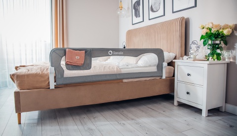 Lionelo Eva Beige BARIERKA BRAMKA OCHRONNA BLOKADA ŁÓŻKA