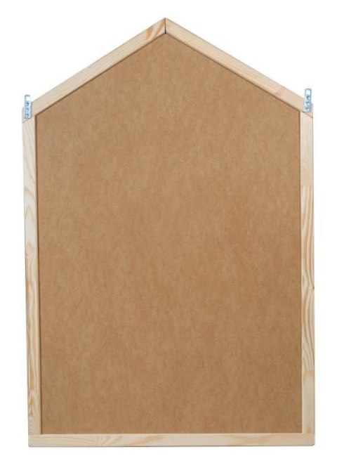 Tablica magnetyczna kredowa na ścianę drewniana domek 92cm x 62cm