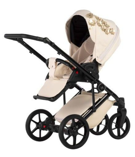 Vespa Blossom 2w1 Natoni wózek wielofunkcyjny do 22 kg Polski Produkt - Cream