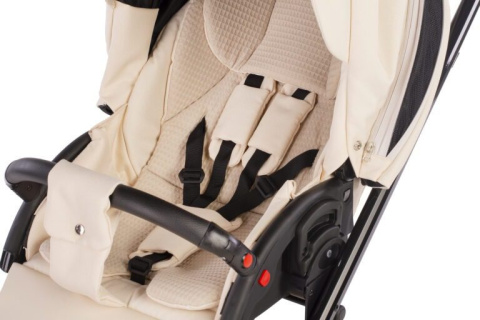 Vespa Blossom 2w1 Natoni wózek wielofunkcyjny do 22 kg Polski Produkt - Cream