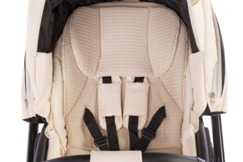 Vespa Blossom 2w1 Natoni wózek wielofunkcyjny do 22 kg Polski Produkt - Cream