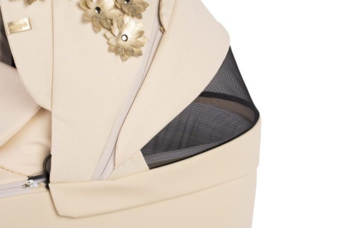 Vespa Blossom 2w1 Natoni wózek wielofunkcyjny do 22 kg Polski Produkt - Cream