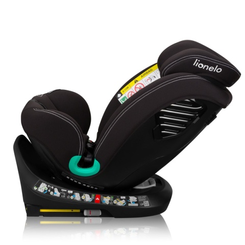 BASTIAAN ONE i-Size Obrotowy fotelik samochodowy 0-36 kg Isofix - Black Carbon