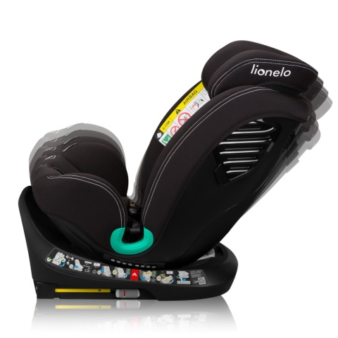 BASTIAAN ONE i-Size Obrotowy fotelik samochodowy 0-36 kg Isofix - Black Carbon