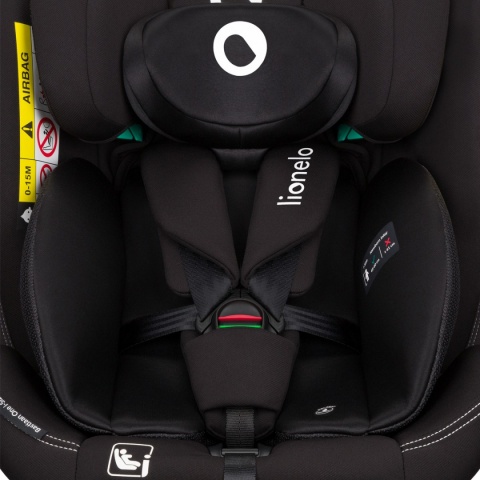 BASTIAAN ONE i-Size Obrotowy fotelik samochodowy 0-36 kg Isofix - Black Carbon