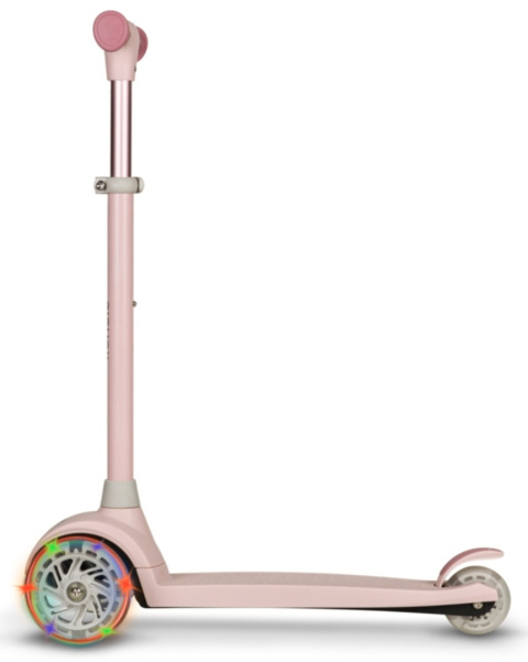 JESSY Lionelo hulajnoga balansowa koła LED do 50 kg - Pink Rose