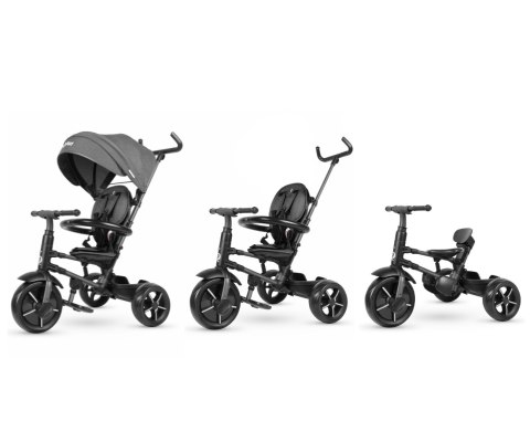 MILLY MALLY 4538 Qplay Rowerek trójkołowy Rito Star Black