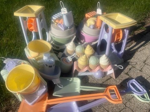 Zestaw do lodów pastel blue DANTOY