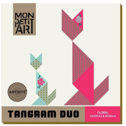 Tangram duo 'Floral'