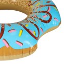 BESTWAY 36118 Kółko koło do pływania dmuchane donut niebieskie 107cm max100kg
