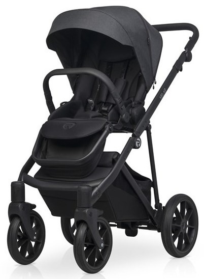 RIKO VELAR Wózek wielofunkcyjny 2w1 głęboko-spacerowy - Coal