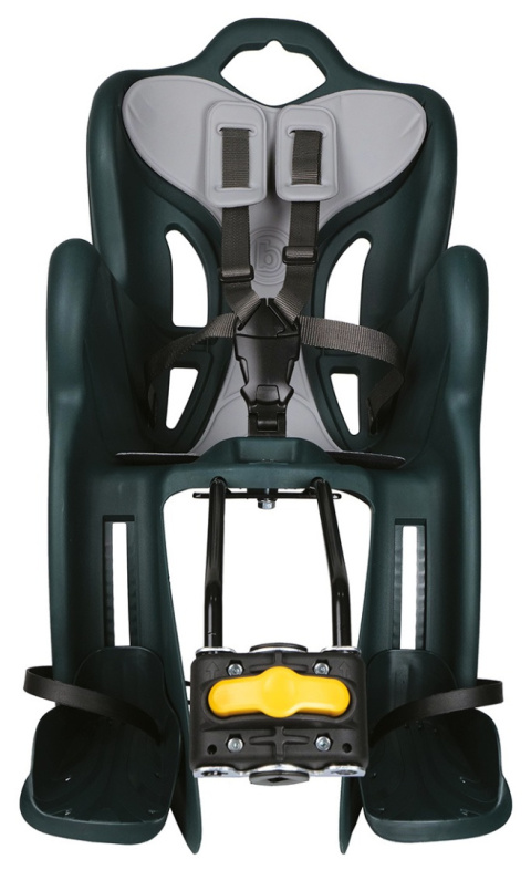 BELLELLI B-One Standard LUX fotelik rowerowy mocowany na ramę - Forest Green