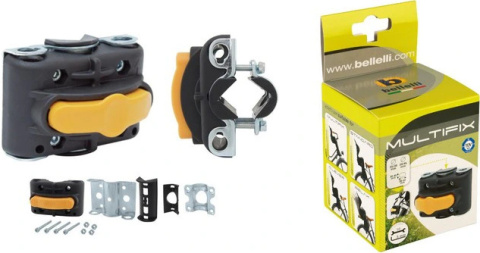 BELLELLI B-One Standard LUX fotelik rowerowy mocowany na ramę - Forest Green