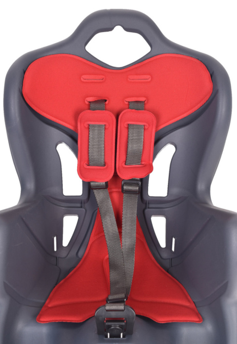 BELLELLI B-One Standard fotelik rowerowy mocowany na ramę - Silver