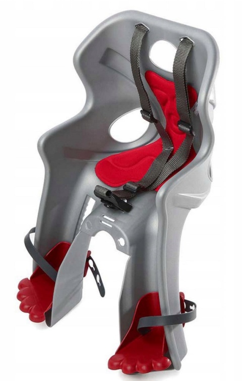 BELLELLI RABBIT NA PRZÓD FOTELIK ROWEROWY Handlefix - Dark Grey