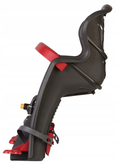 BELLELLI Tatoo Plus na przód włoski fotelik rowerowy - Dark Grey