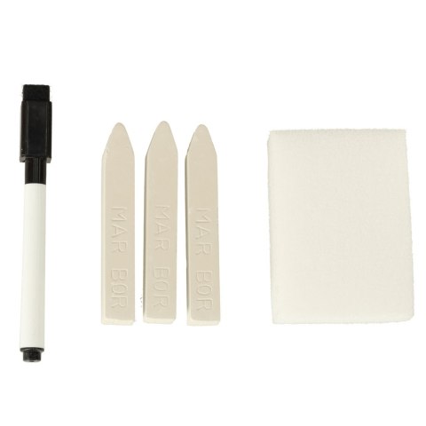 Tablica magnetyczna kredowa drewniana liczydło literki 30x56x90cm