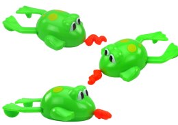 Zabawka Do Kąpieli Nakręcana Pływająca Żaba Zielona