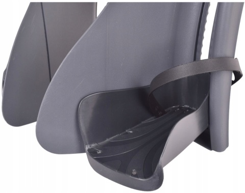BELLELLI B-One Standard LUX fotelik rowerowy mocowany na ramę - Dark Grey
