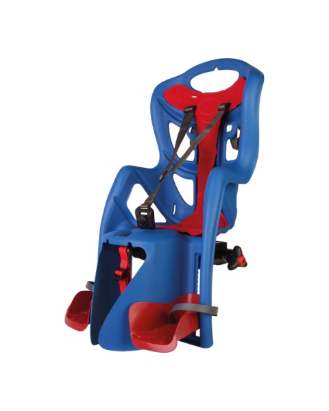 Bellelli PEPE CLAMP Fotelik rowerowy mocowany na bagażnik - Electric Blue