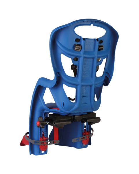 Bellelli PEPE CLAMP Fotelik rowerowy mocowany na bagażnik - Electric Blue