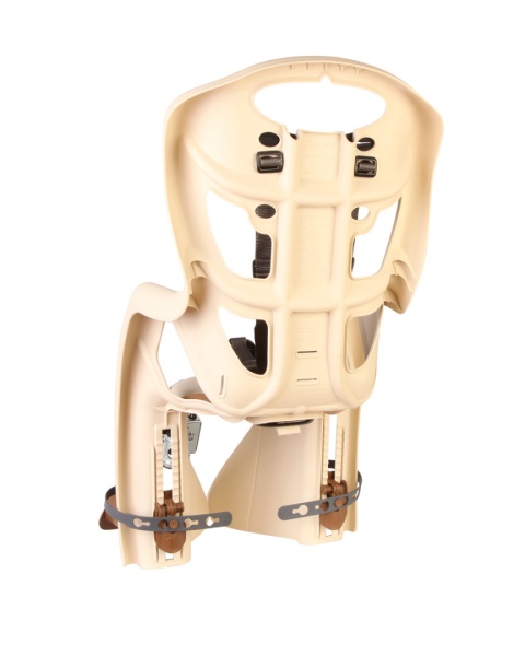 Bellelli PEPE STANDARD Fotelik rowerowy mocowany do ramy - Beige Vintage