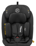 Oktagon Pro i-Size Sesttino obrotowy 360° od urodzenia do 150cm fotelik samochodowy z Isofix - Black
