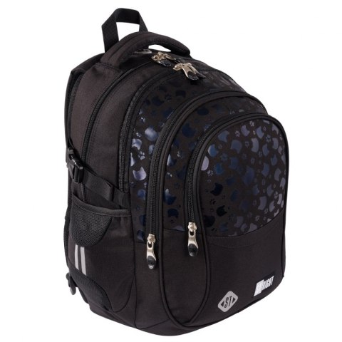 Plecak młodzieżowy 4 komory Czarne koty Black Cats BP-01#CZ