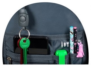 Plecak młodzieżowy 4 komory Czarne koty Black Cats BP-01#CZ