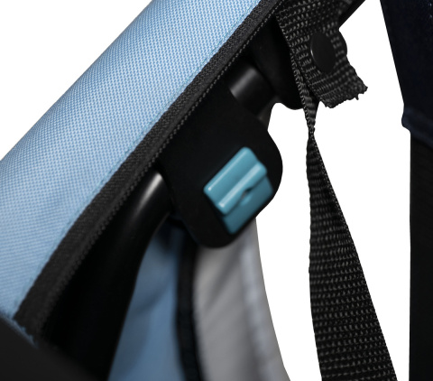 Bellelli Trailblazer blue przyczepka rowerowa wózek 2w1 - Green