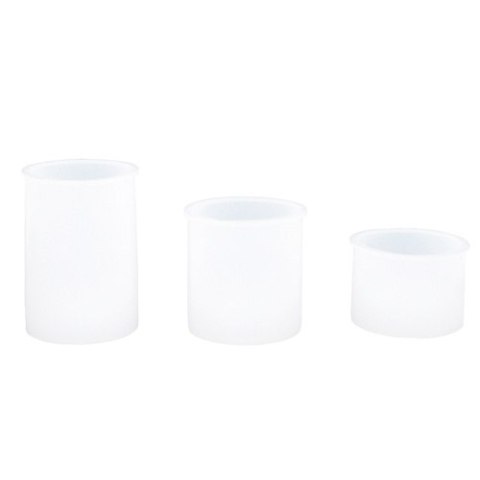 Formy silikon 3 Świeczniki H:4, 6 i 8 cm