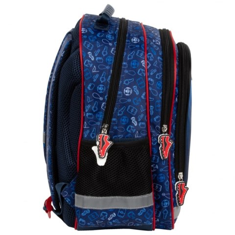 Plecak szkolny Piłka Football 2 komory klasa 1-3# CZ