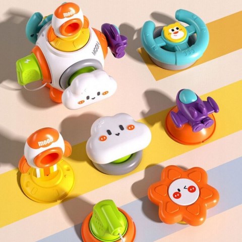 WOOPIE BABY Piłka Kosmiczna Rakieta 6w1 Montessori 18m+