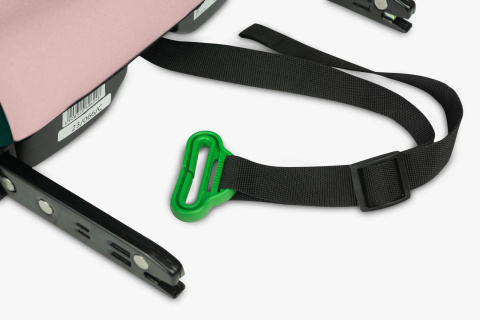 PUMA i-Size Caretero Fotelik samochodowy Podstawka Isofix 15-36 kg - Dirty Pink