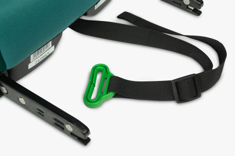 PUMA i-Size Caretero Fotelik samochodowy Podstawka Isofix 15-36 kg - Emerald